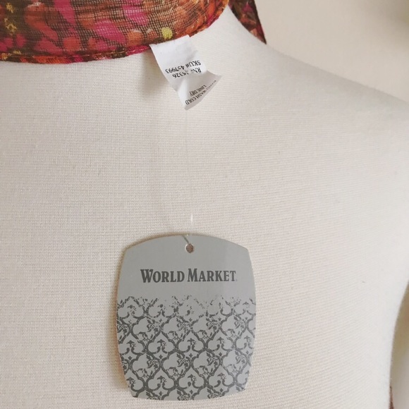 ✨HP✨ Venetian Neon Print Infinity Scarf Wrap - Picture 4 of 6